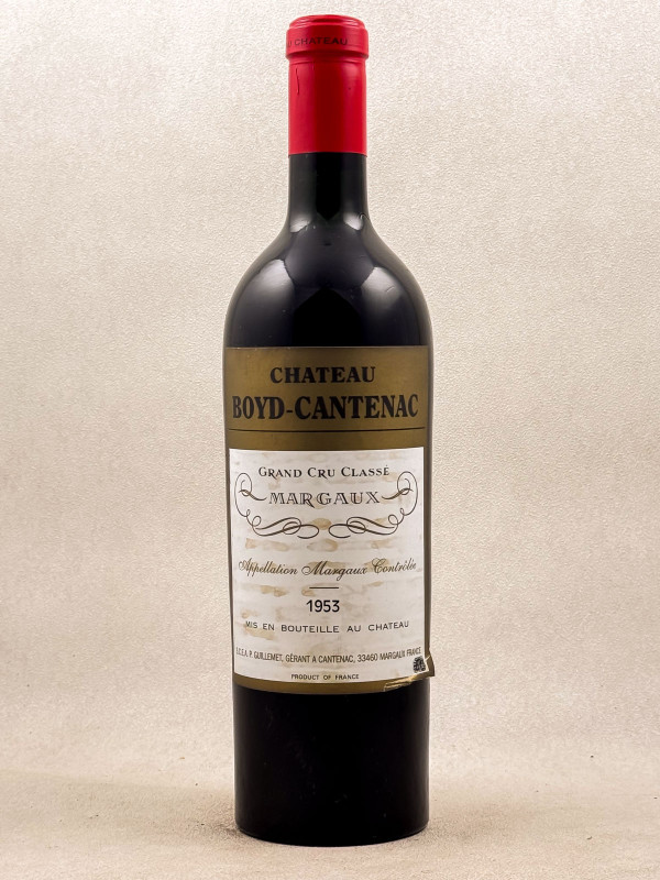 Boyd Cantenac - Margaux 1953