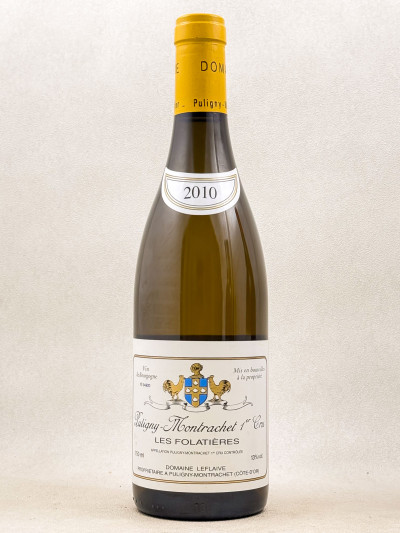 Leflaive - Puligny Montrachet 1er cru "Les Folatières" 2010