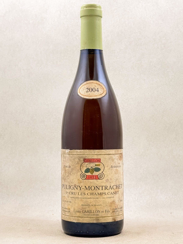 Louis Carillon - Puligny Montrachet 1er cru "Les Champs Canet" 2004