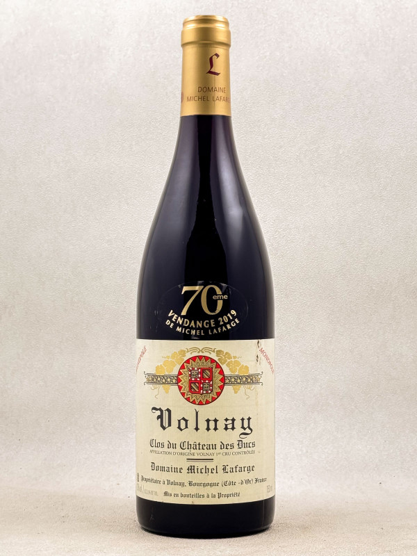 Michel Lafarge - Volnay 1er cru "Clos du Château des Ducs" 2019