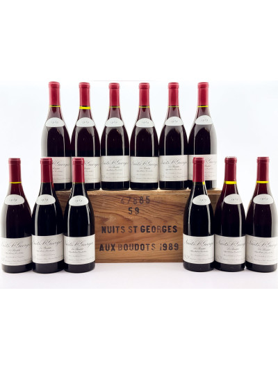Leroy - Nuits Saint Georges 1er cru "Les Boudots" 1989 OWC12