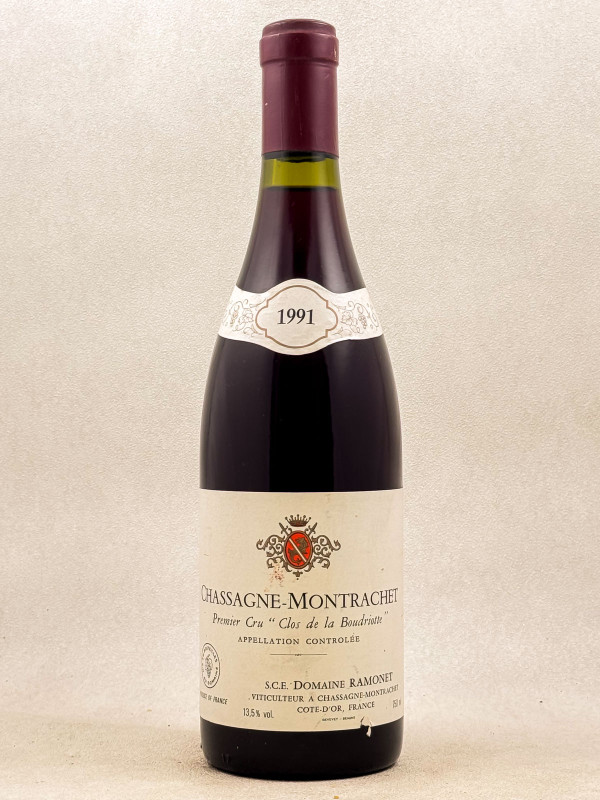 Ramonet - Chassagne Montrachet 1er cru "Clos de la Boudriotte" rouge 1991
