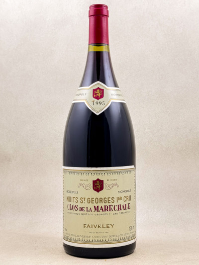 Faiveley - Nuits Saint Georges 1er cru "Clos de la Maréchale" 1995 MAGNUM