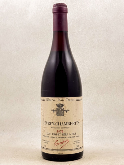 Trapet - Gevrey Chambertin 1978