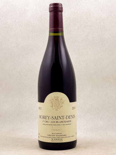 Vincent Jeanniard - Morey Saint Denis 1er cru "Les Blanchards" 2015