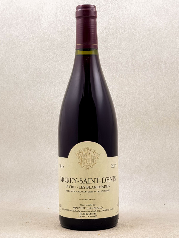 Vincent Jeanniard - Morey Saint Denis 1er cru "Les Blanchards" 2015
