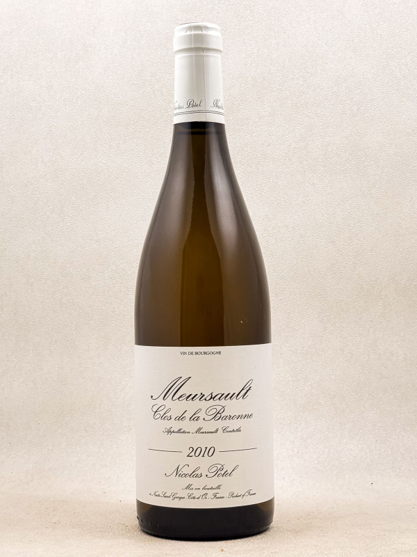 Nicolas Potel - Meursault "Clos de la Baronne" 2010