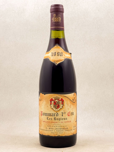 Roy Jacquelin - Pommard 1er Cru "Rugiens" 1998