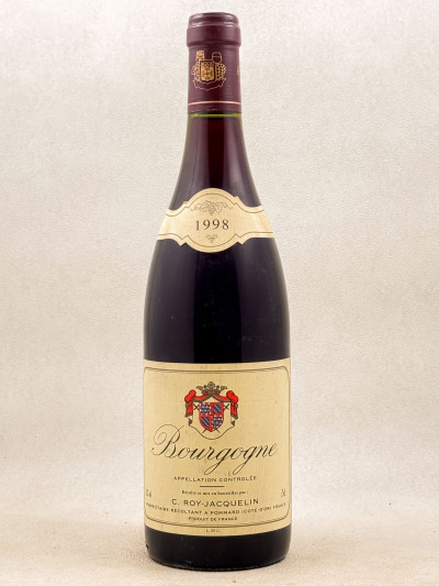 Roy Jacquelin - Bourgogne "Pinot Noir" 1998