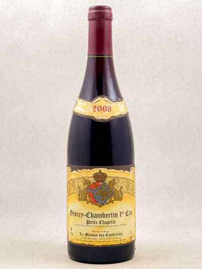 La Maison des Confréries - Gevrey Chambertin 1er cru "Petite Chapelle" 2008