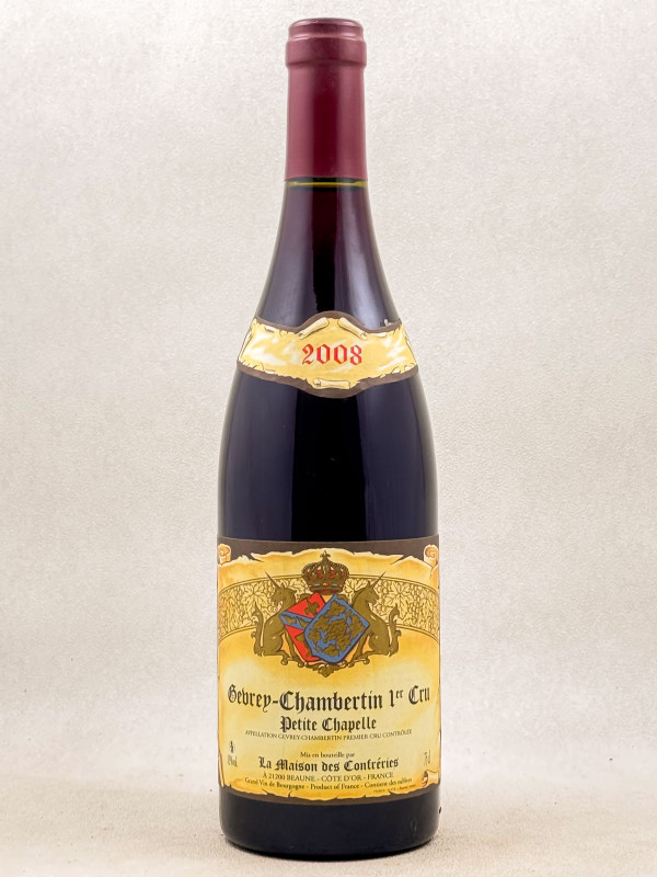 La Maison des Confréries - Gevrey Chambertin 1er cru "Petite Chapelle" 2008