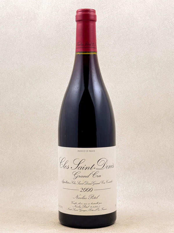 Nicolas Potel - Clos Saint Denis 2000