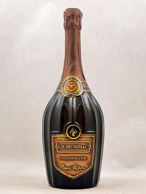 René Lalou - Champagne Mumm 1975