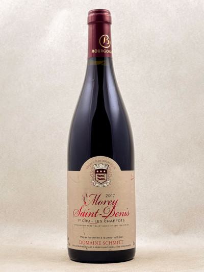 Schmitt - Morey Saint Denis 1er cru "Les Chaffots" 2017