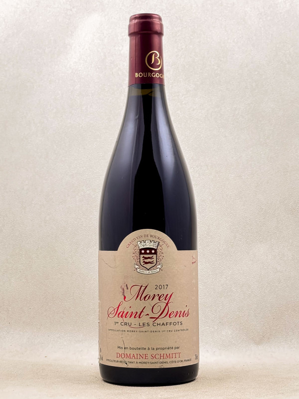 Schmitt - Morey Saint Denis 1er cru "Les Chaffots" 2017