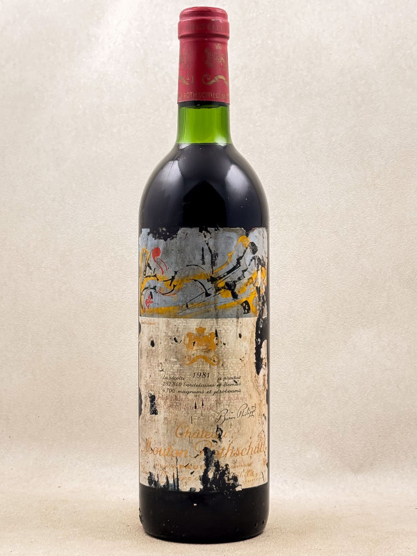 Mouton Rothschild - Pauillac 1981
