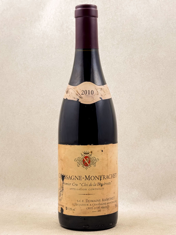 Ramonet - Chassagne Montrachet 1er cru " Clos de la Boudriotte" 2010