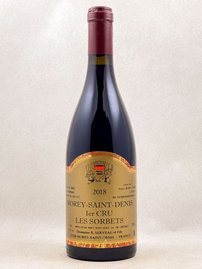 B. Serveau - Morey Saint Denis 1er Cru "Sorbets" 2018