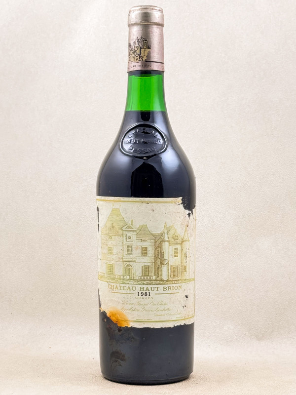Haut Brion - Pessac Léognan 1981