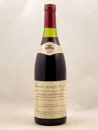 Jacques Prieur - Volnay 1er Cru "Santenots" 1975
