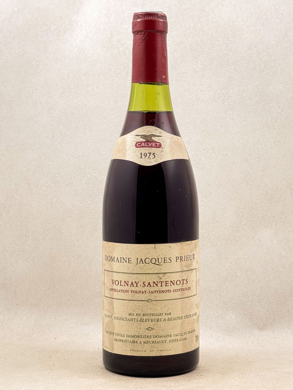 Jacques Prieur - Volnay 1er Cru "Santenots" 1975