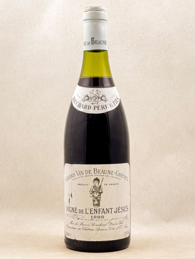 Bouchard Père & Fils - Beaune 1er cru "Grèves Vignes de l'Enfant Jésus" 1986