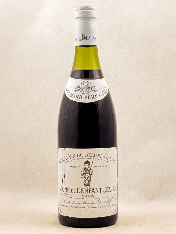 Bouchard Père & Fils - Beaune 1er cru "Grèves Vignes de l'Enfant Jésus" 1986