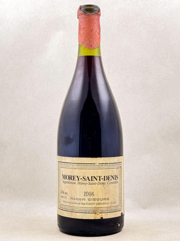 Robert Gibourg - Morey Saint Denis 1986 MAGNUM
