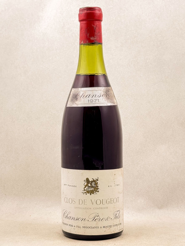 Chanson - Clos Vougeot 1971