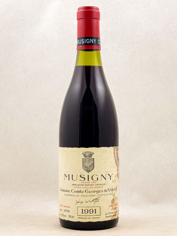 Comte Georges de Vogüé - Musigny "Vieilles Vignes" 1991