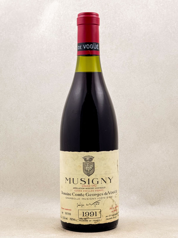 Comte Georges de Vogüé - Musigny "Vieilles Vignes" 1991