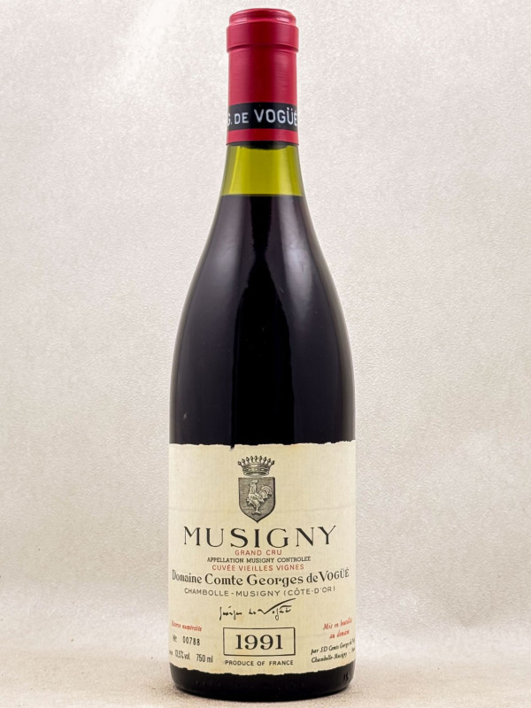 Comte Georges de Vogüé - Musigny "Vieilles Vignes" 1991