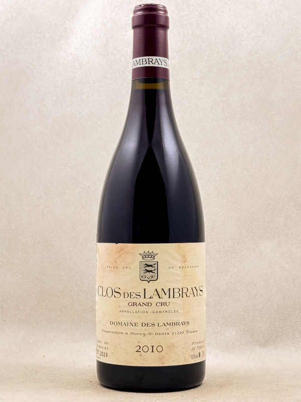 Domaine des Lambrays - Clos des Lambrays 2010