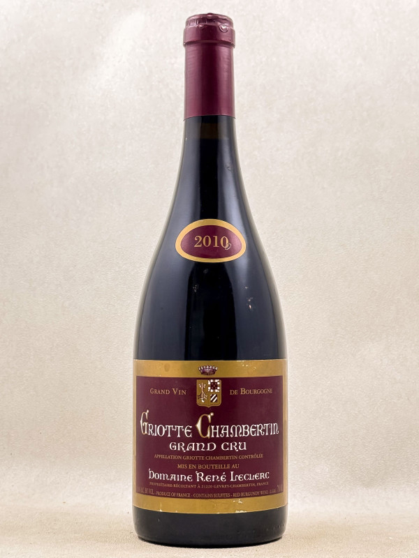 René Leclerc - Griotte Chambertin 2010