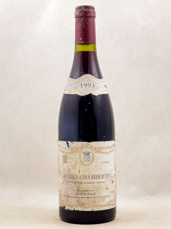 Louis Page - Gevrey Chambertin 1993
