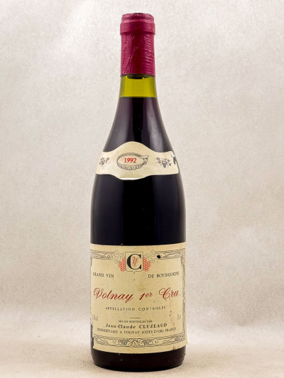 Cluzeaud - Volnay 1er cru 1992