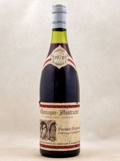 Cave des Cordeliers - Chassagne Montrachet Rouge 1970
