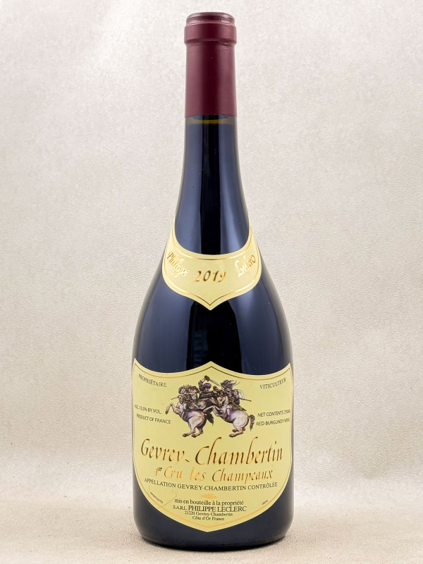 Philippe Leclerc - Gevrey Chambertin 1er cru "Les Champeaux" 2019