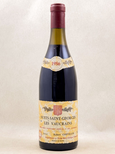 Chevillon - Nuits Saint Georges 1er cru "Vaucrains" 1986