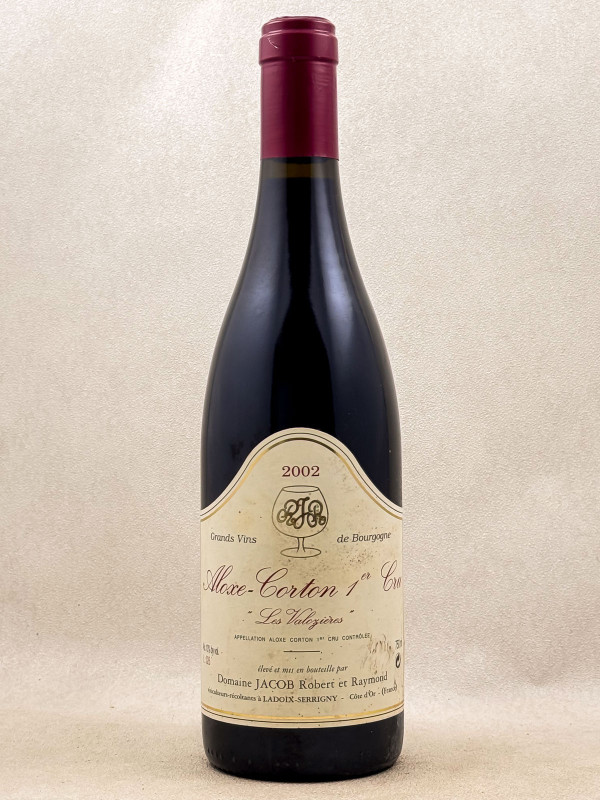 Jacob - Aloxe Corton 1er cru "Valozières 2002