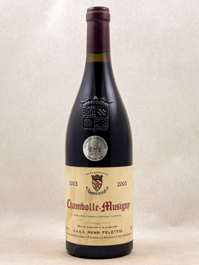 Felettig - Chambolle Musigny 2003