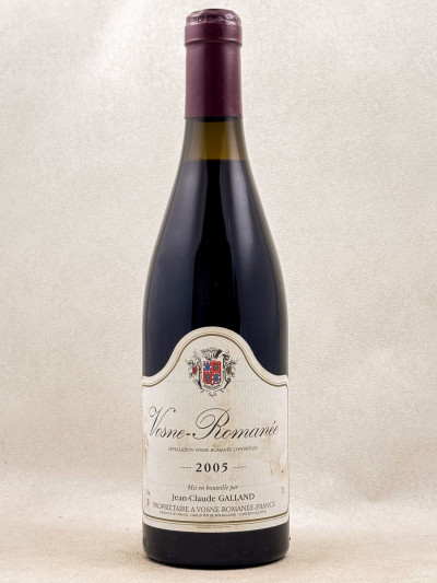 Jean Claude Galland - Vosne Romanée 2005