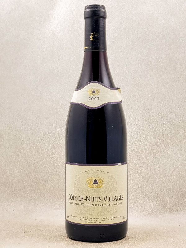 Emile Chandesais - Côte de Nuits Villages 2007