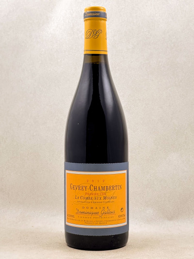 Dominique Gallois - Gevrey Chambertin 1er cru "La Combe Aux Moines" 2012