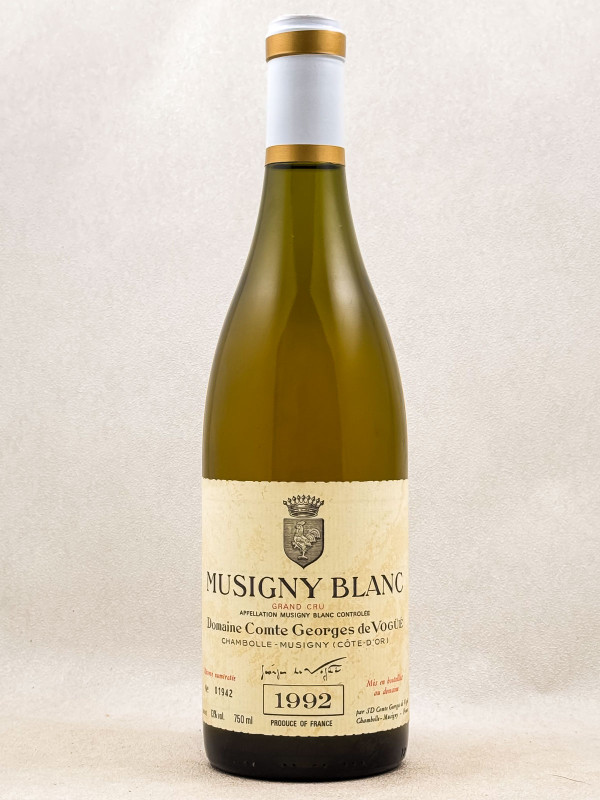 Comte Georges de Vogüé - Musigny Blanc 1992