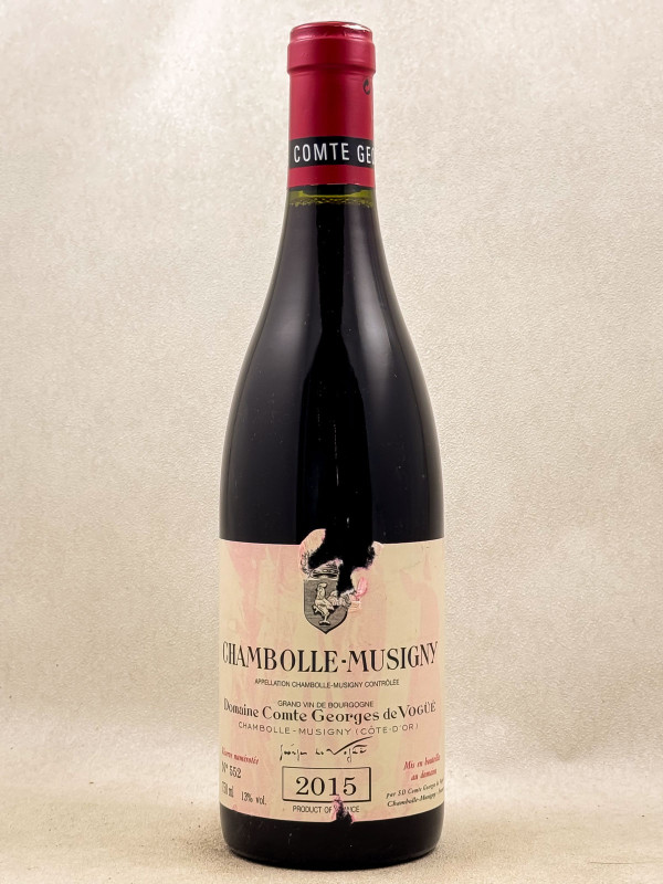 Comte Georges de Vogüé - Chambolle Musigny 2015
