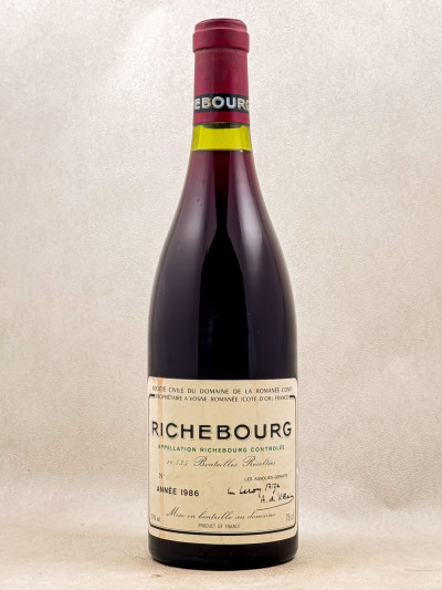 Romanée Conti - Richebourg 1986