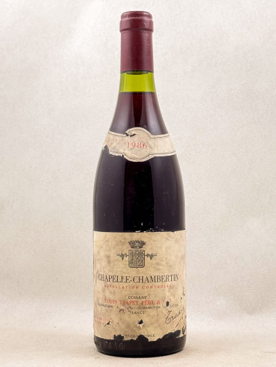 Trapet - Chapelle Chambertin 1986