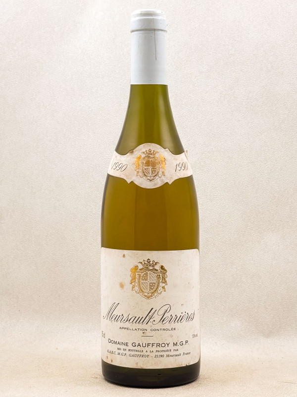 Gauffroy - Meursault 1er cru "Perrières" 1990