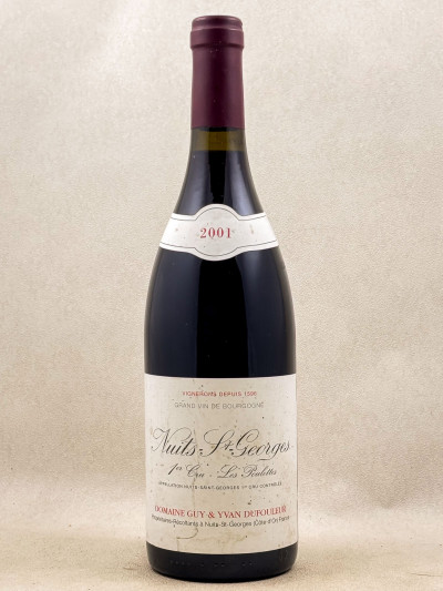 Guy Dufouleur - Nuits Saint Georges 1er cru "Les Poulettes" 2001